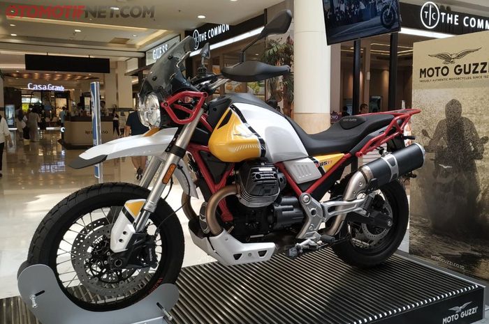 Moto Guzzi V85TT, Nostalgia Reli Dakar Tahun 80&rsquo;an, Diajak Main ke Mall