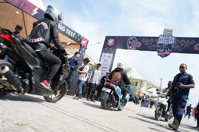 Tercatat ada 9.500 bikers Honda dalam gelaran HBD Regional 2023 yang digelar di 3 pulau (Sumatera, Kalimantan dan Sulawesi)