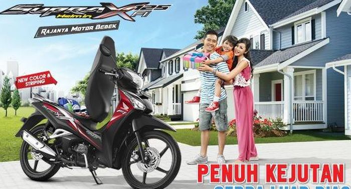 Honda Supra X 125 Helm In