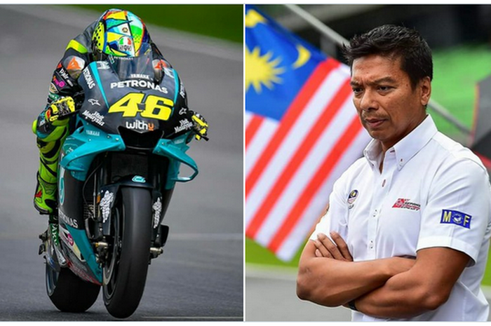 Bos tim Petronas Yamaha, Razlan Razali pastikan Valentino Rossi menjadi pembalapnya tahun depan