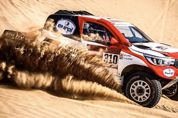 Fernando Alonso akan menggunakan Toyota Hilux nomor start 310 pada Reli Dakar 2020 di Arab Saudi