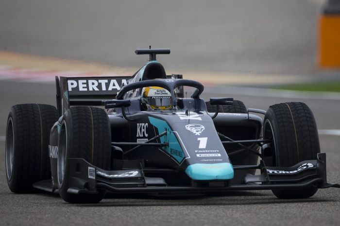 Sean Gelael berharap bisa tampil lebih baik pada F2 Sakhir 2020 di sirkuit Bahrain dengan layout baru