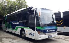 Dua Kali Charging, Begini Sensasi Naik Bus Listrik Bekasi-Yogyakarta