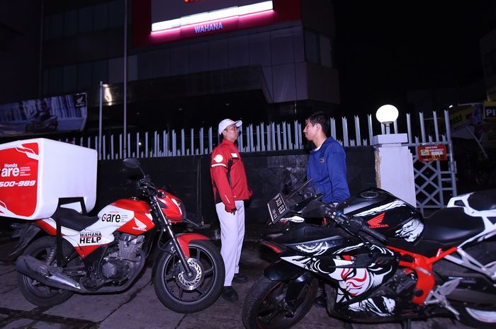  Layanan Wahana HELP (Honda Emergency Layanan Pelanggan) siap