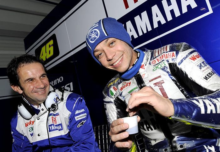 Saat datang ke Yamaha Valentino Rossi sudah merebut gelar juara di beberapa kelas