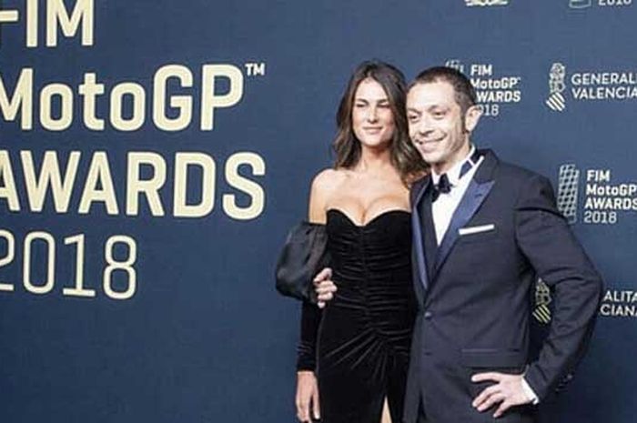 Valentino Rossi dan pasagan kekasihnya, Francesca Sofia Novello