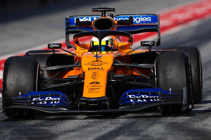 Lando Norris tercepat di hari pertama tes pramusim F1 Barcelona ke-2