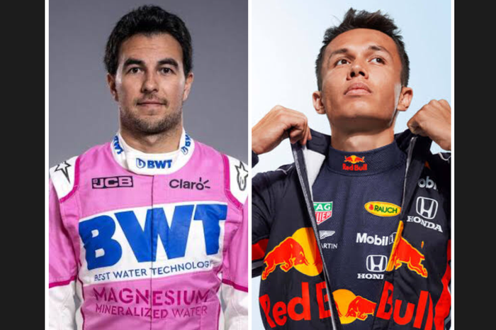 Sergio Perez calon kuat pembalap tim Red Bull untuk F1 2021 atau Alexander Albon tetap bertahan