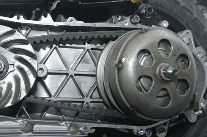 Ilustrasi CVT di motor matic