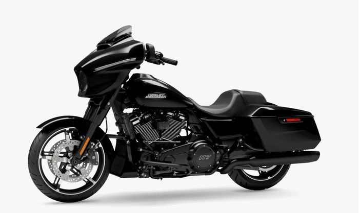 Harley-Davidson Street Glide Vivid Black + Trim hitam