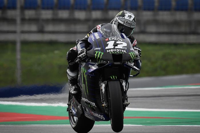 Gagal bersinar di hari pertama MotoGP Austria 2020, Maverick  Vinales masih keluhkan soal masalah ban