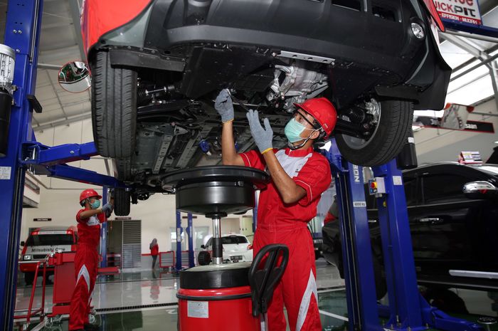 Layanan bengkel resmi Mitsubishi