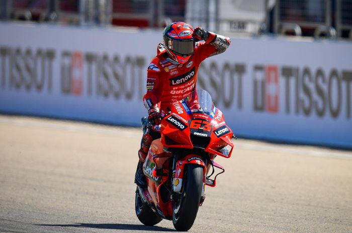 Kemenangan di Aragon bisa jadi modal penting bagi Francesco Bagnaia menghadapi MotoGP San Marino 2021