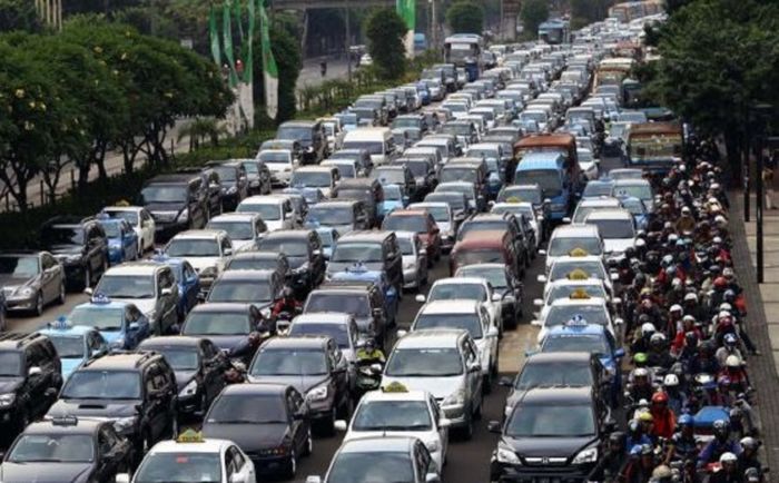 Ilustrasi Kemacetan di Jakarta
