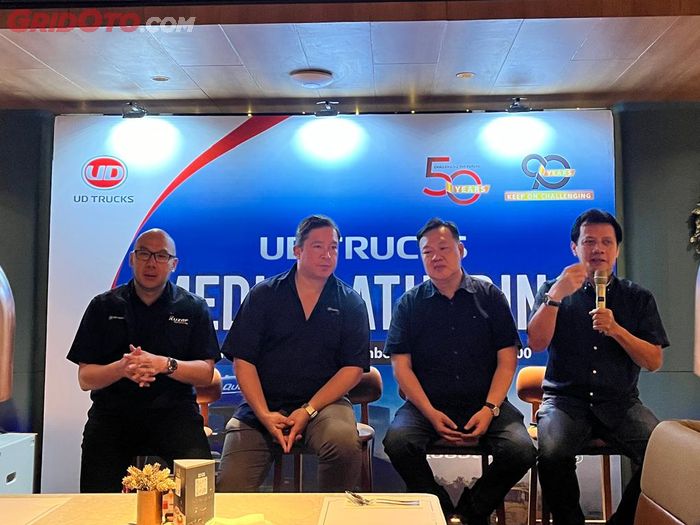 Media gathering UD Trucks Indonesia 2025.