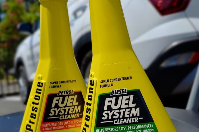 Penggunaan Prestone Fuel System Cleaner secara berkala setiap 5.000 kilometer
