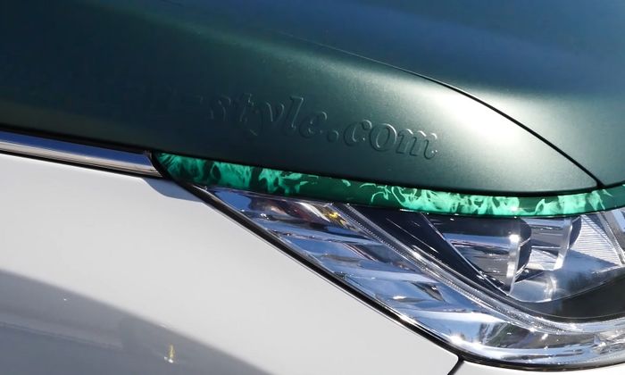 Corak hijau bikin tampilan Honda Odyssey makin manis