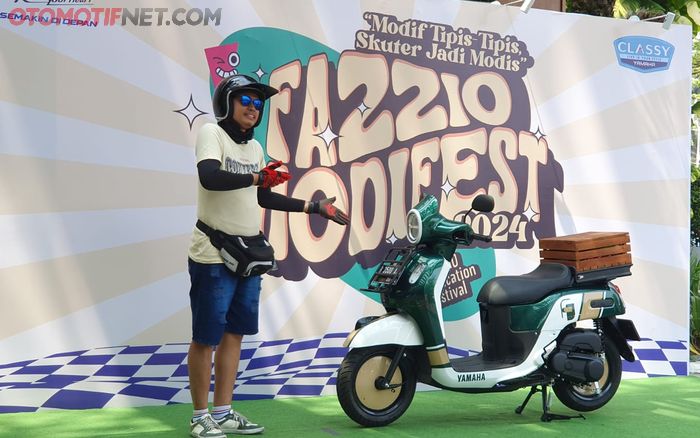 Lifestyle modification, makanya gaya berpakaian peserta Fazzio Modifest 2024 juga dinilai