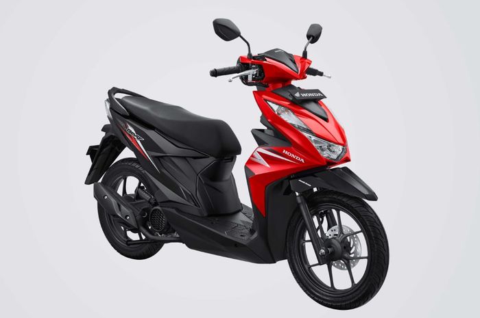 All New Honda BeAT CBS Funk Red Black