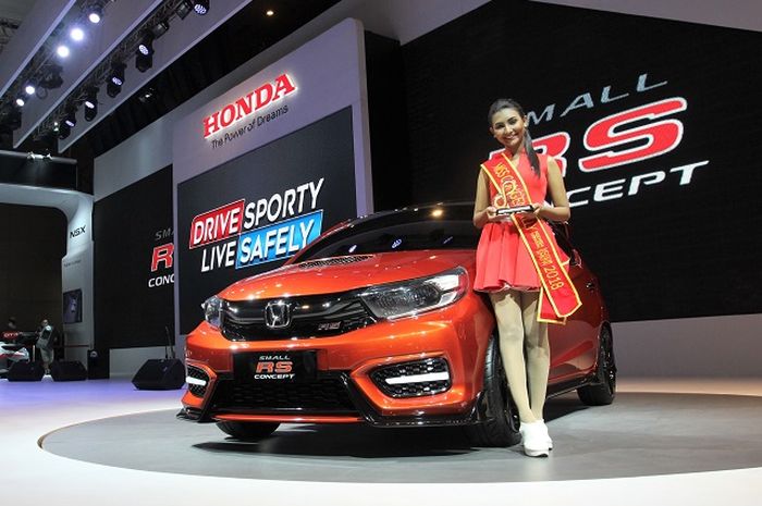 Honda Small RS Concept berhasil meraih penghargaan Best World Premiere di pameran otomotif di Kemayoran.