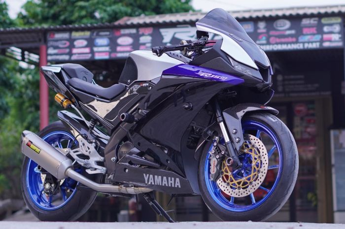 Yamaha R15 V3 Tampang Hedon, Biaya Modifikasi Habiskan Rp 70 Juta Lebih