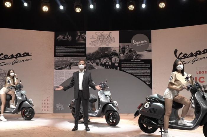 Vespa Sei Giorni II Edition Diluncurkan di Indonesia, Legenda Balap Tahun 50an