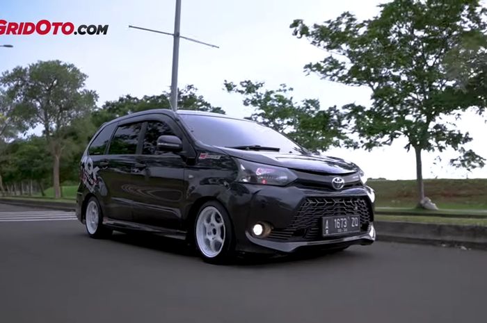 Modifikasi Toyota Avanza drag ubah tampang jadi Veloz