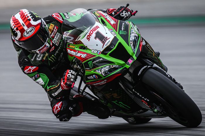 Jonathan Rea tampil sempurna, sementara Scott Redding berhasil naik podium Race 1 WSBK Catalunya 2020