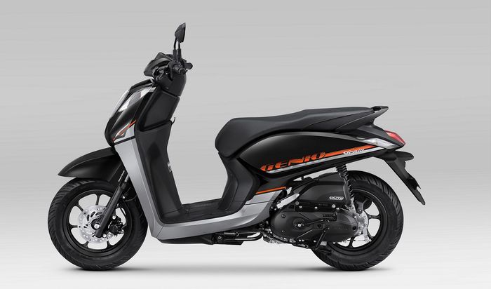 Honda Genio CBS Radiant Silver Black