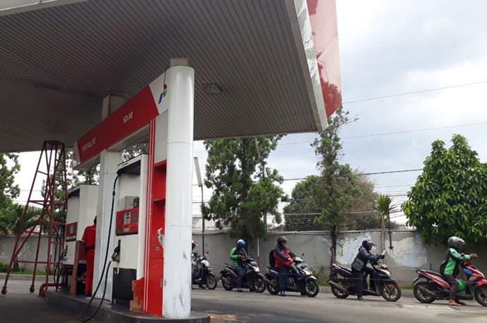 Ilustrasi SPBU Pertamina