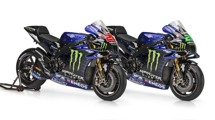 Livery baru tim Monster Energy Yamaha MotoGP 2022