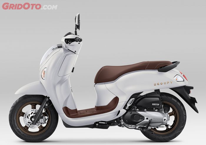 New Honda Scoopy Prestige White