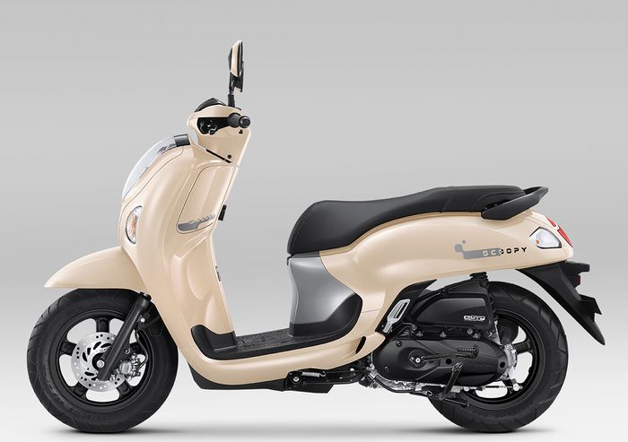 New Honda Scoopy Fashion Cream