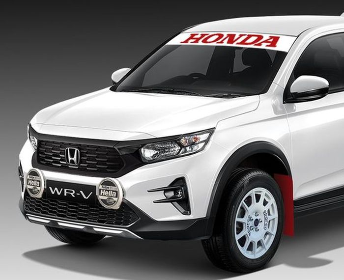 Digital modifikasi Honda WR-V tampil ganteng bergaya rally look