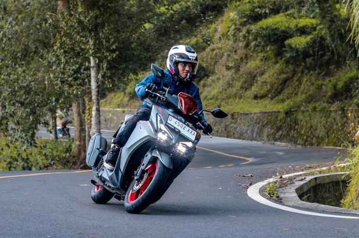 Yamaha Aerox Turbo, mudah saja libas tanjakan