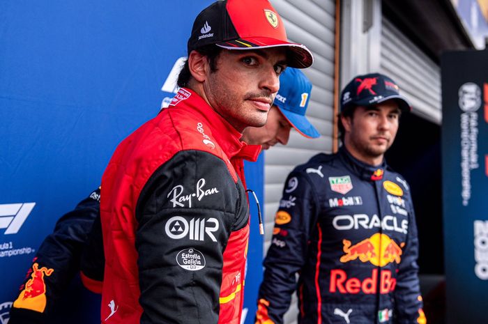 Bakal start dari posisi terdepan, Carlos Sainz waspadai kecepatan tim Red Bull di balapan F1 Belgia 2022