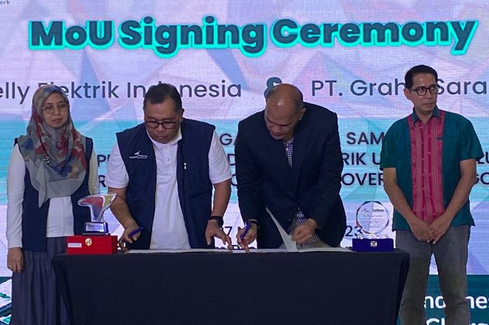 MoU kerja sama Voltron dengan TelkomProperty.