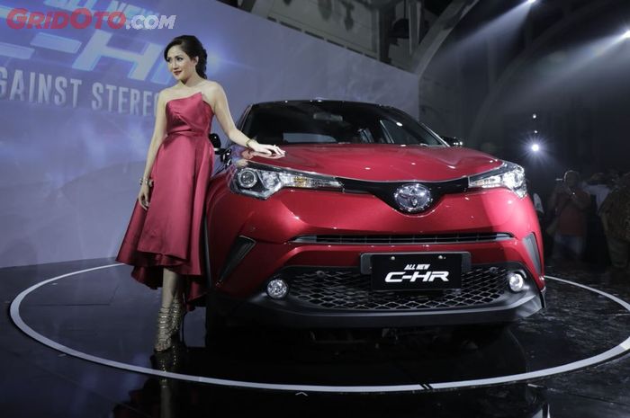 Toyota C-HR saat diluncurkan di Indonesia