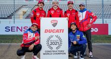 Kasihan Luca Marini Enggak Ikut Ducati Merayakan Gelar Konstruktor MotoGP 2021, Ini Alasannya