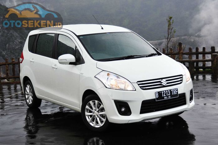 Spesifikasi mesin dan kisaran harga Suzuki Ertiga seken tahun 2012.