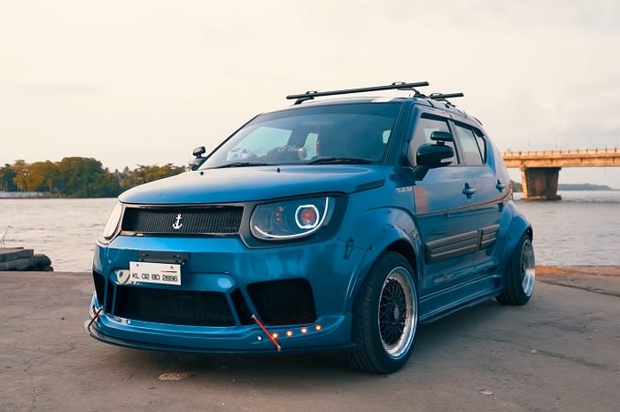 Modifikasi Suzuki Ignis bernama Blue Whale garapan 360 Motoring, India