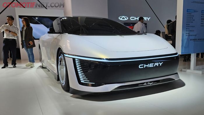 Mobil super car EV konsep buatan Chery yang dinamai dengan kode Cd01.168