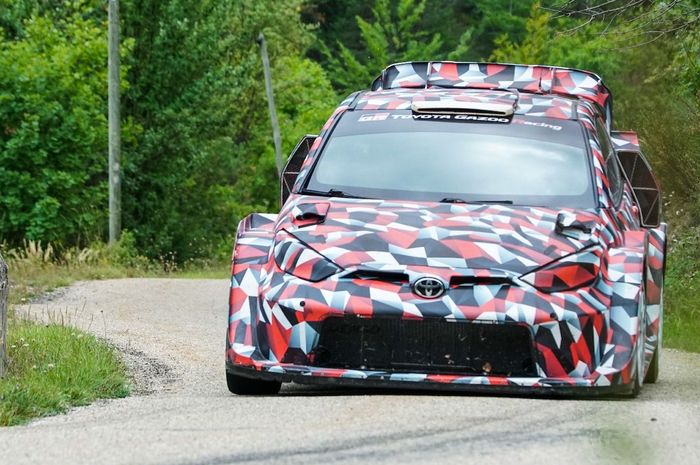 Mobil reli hybrid Toyota GR Yaris Rally1 sudah beberapa kali menjalani uji coba