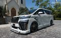 Toyota Vellfire Ganteng Pakai Body Kit Rowen dan Kaki Kandas