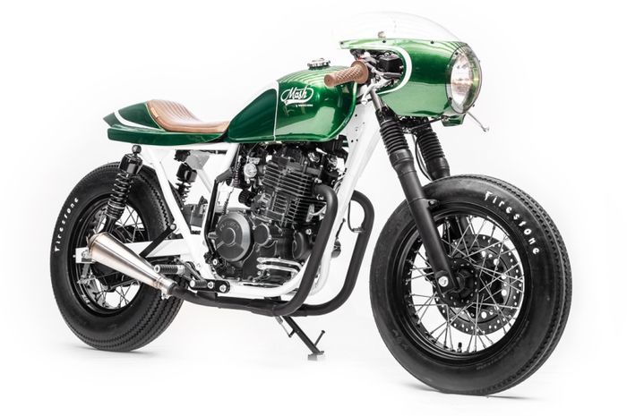 Mash 400 custom cafe racer dari Wrench Kings, dilansir oleh Thebikeshed.com