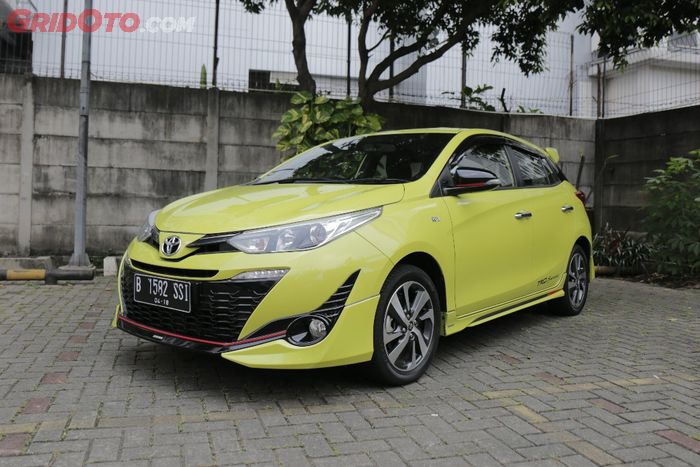 Toyota Yaris TRD Sportivo kini memiliki banyak aksen merah di area bemper dan spion