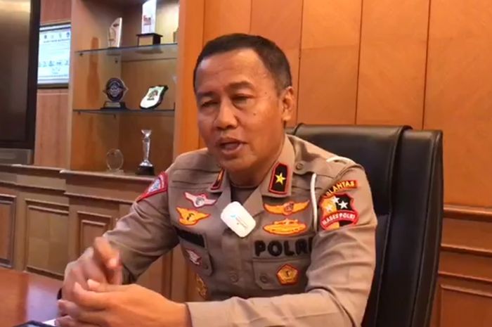 Direktur Penindakan Hukum Korlantas Polri Brigjend Pol Aan Suhanan 