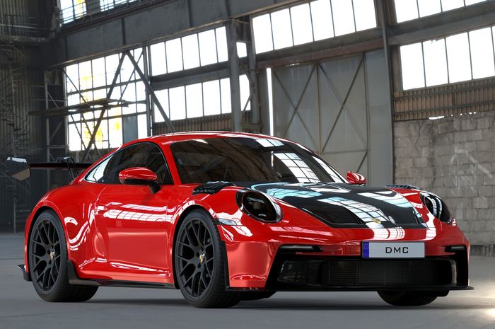 Modifikasi Porsche 911 GT3 dandan agresif kena sentuhan DMC, Jerman