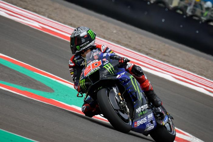 Tidak ada perkembangan, Fabio Quartararo kurang puas dengan motor Yamaha setelah tes MotoGP 2022 Indonesia 2022 di Sirkuit Mandalika
