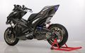 Yamaha Aerox Ala YZR-M1 Winter Test, Bodi Full Carbon, Sabet Juara Master Customaxi Pontianak 2020